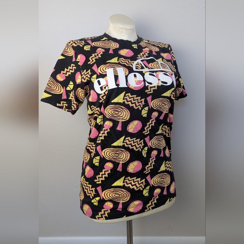Ellesse 90’s Retro Style Oversized Short Sleeve‎ Tee Shirt